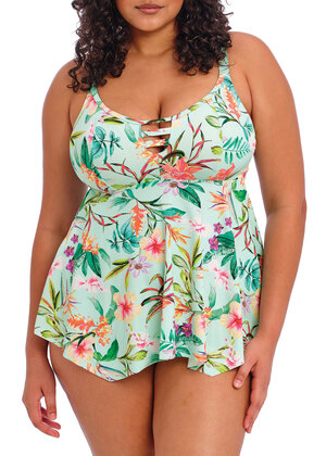 Sunshine Cove Moulded Tankini Top Aqua Sunshine Cove  Aqua