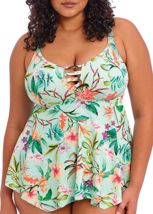 Sunshine Cove Moulded Tankini Top Aqua Sunshine Cove  Aqua