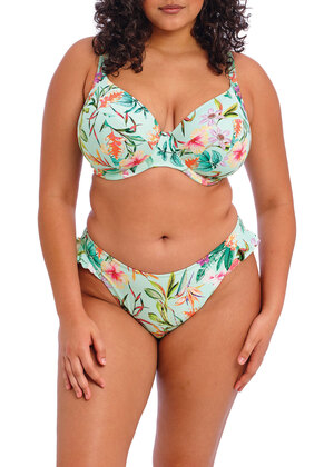 Sunshine Cove High Leg Bikini Brief Aqua Sunshine Cove  Aqua