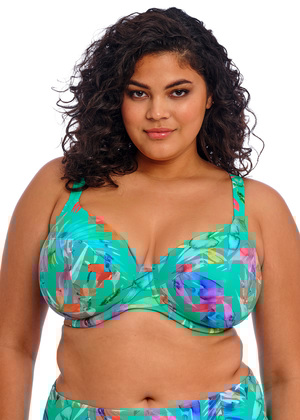 Toyama Tides Plunge Bikini Top Jade Toyama Tides  Jade