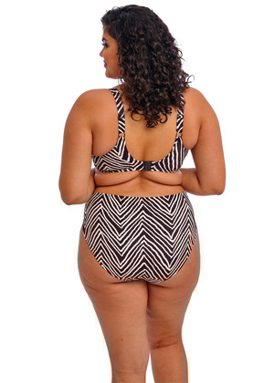 Fiji Falls Plunge Bikini Top Black Fiji Falls  Black