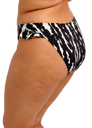 Echo Shell High Leg Bikini Brief Black Echo Shell  Black