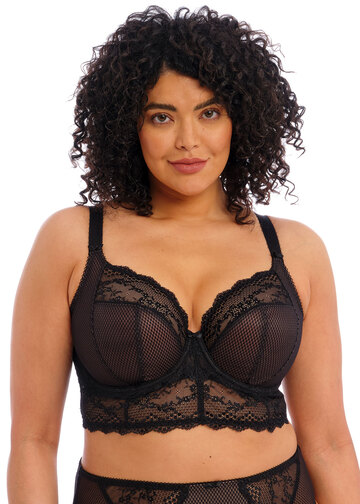 Charley Black Bandless Spacer Moulded Bra from Elomi