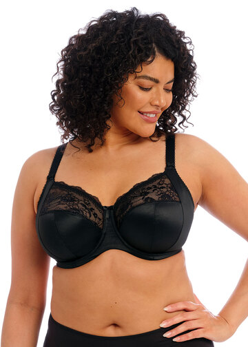 Cate Black Full Cup Banded Bra from Elomi