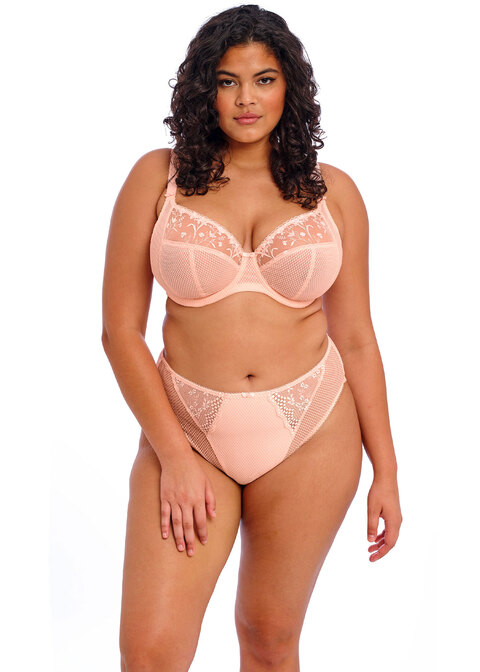 ELOMI CHARLEY PINK HIGH LEG BRIEF ELOMI CHARLEY PINK HIGH LEG BRIEF