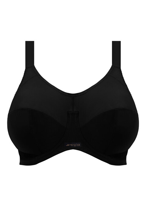 Buy online Black Solid Sports Bra from lingerie for Women by Madam for ₹419  at 16% off