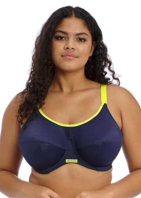 Energise Navy Sports Bra from Elomi