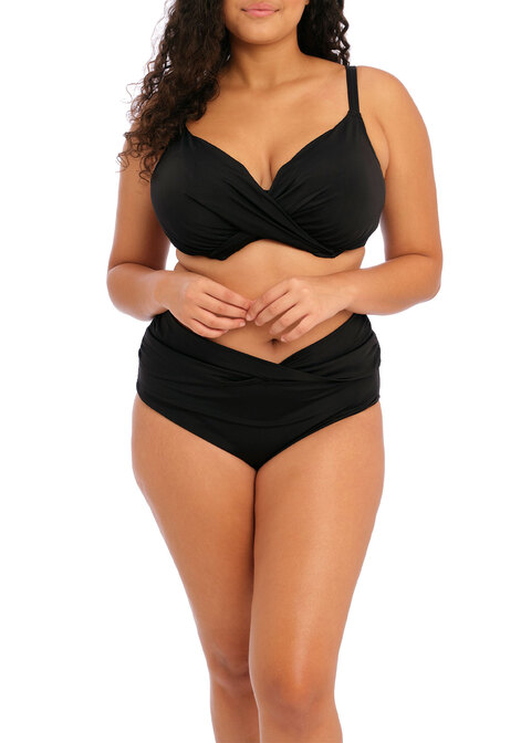 Electroflower Black Moulded Swimsuit from Elomi