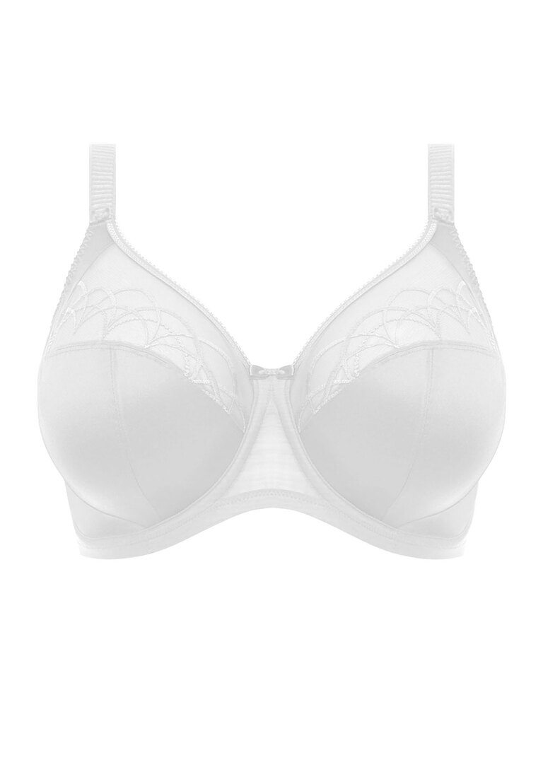 Cate White Full Cup Banded Bra from Elomi