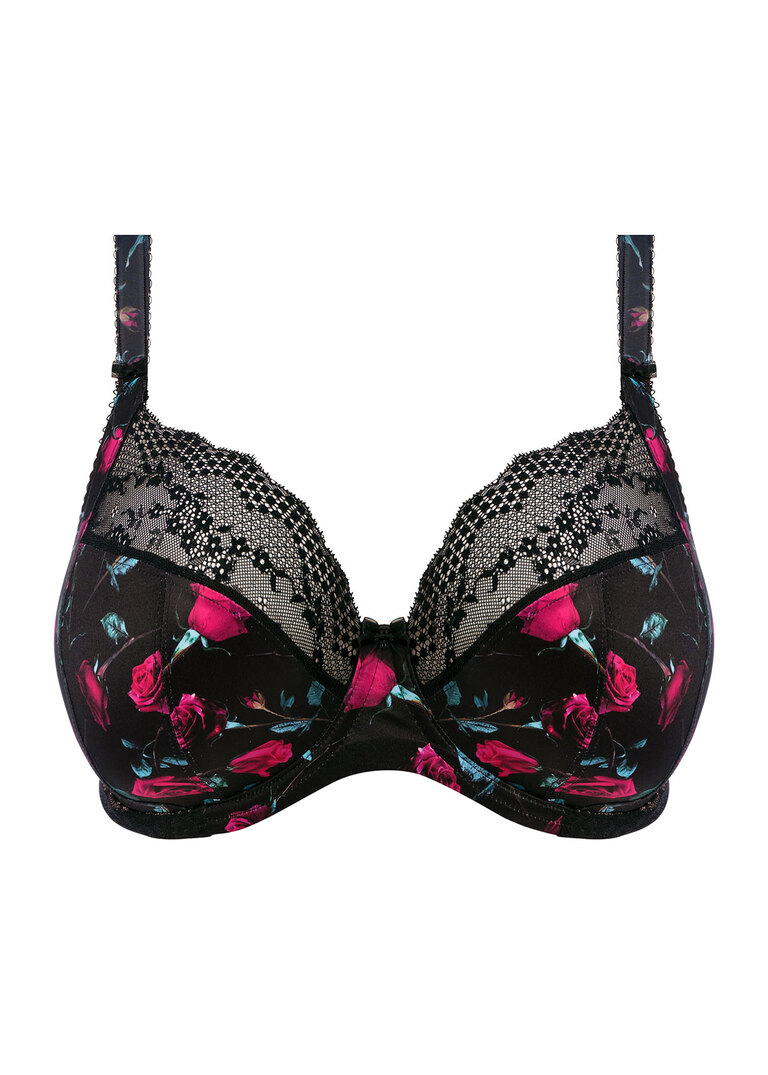 Lucie Rock n Rose Stretch Plunge Bra from Elomi