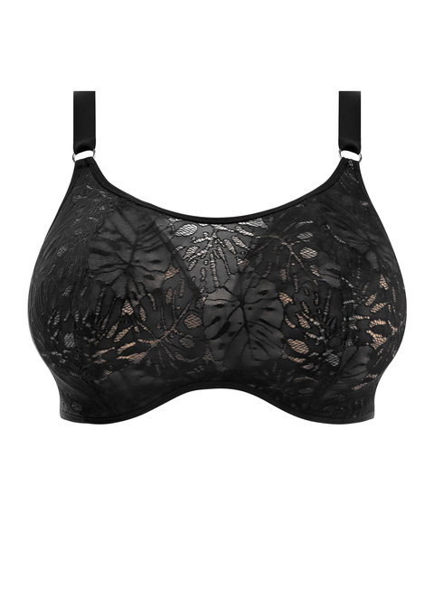 Elomi, Intimates & Sleepwear, Elomi El830 Caitlyn Underwire Side Support  Mesh Lace Bra Black