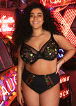 Elomi Samira Plunge Bra Black Samira Plunge Bra Black