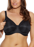 Elomi Smoothing Moulded Nursing Bra Black Smoothing Moulded Bra Black