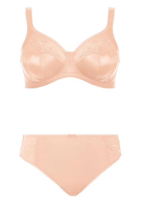Cate Latte Full Cup Banded Bra from Elomi