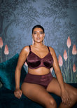 Elomi Cate Full Brief Raisin Cate Brief Raisin