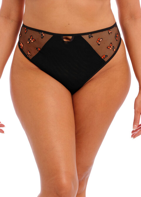 The Butterfly Thong Black – Cou Cou Intimates