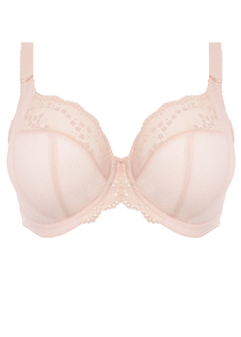 Charley Ballet Pink Stretch Plunge Bra from Elomi