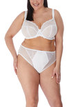 Elomi Charley Stretch Plunge Bra White Charley Plunge Bra White