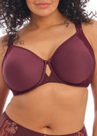 Charley Bandless Bra Aubergine