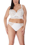 Elomi Charley Brazilian White Charley Thong White