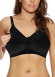 Elomi Beatrice Soft Cup Nursing Bra Black Beatrice Nursing Bra Black