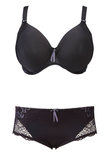 Elomi Amelia Bandless Spacer Moulded Bra Black Amelia Bandless Bra Black
