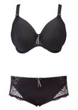 Amelia Bandless Bra Black