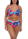 Elomi Paradise Palm Multiway Plunge Bikini Top Ink Paradise Palm Bikini Top Ink