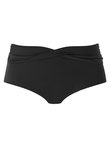 Elomi Magnetic Twist Bikini Brief Black Magnetic Bikini Bottom Black