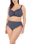 Elomi Plain Sailing Adjustable Bikini Brief Midnight Stripe Plain Sailing  Midnight Stripe