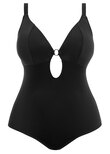 Elomi Plain Sailing Non Wired Swimsuit Black Plain Sailing Swimsuit Black
