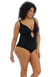 Elomi Plain Sailing Non Wired Swimsuit Black Plain Sailing Swimsuit Black