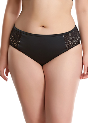 Indie Slip Bikini taille mi-haute Black Indie  Black