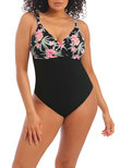 Elomi Dark Tropics Moulded Swimsuit Black Dark Tropics  Black