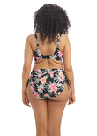 Elomi Dark Tropics Adjustable Bikini Brief Black Dark Tropics  Black