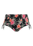 Elomi Dark Tropics Adjustable Bikini Brief Black Dark Tropics  Black