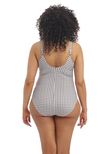 Elomi Checkmate Moulded Swimsuit Grey Marl Checkmate  Grey Marl