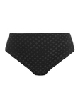 Elomi Bazaruto Mid Rise Bikini Brief Black Bazaruto Bikini Bottom Black