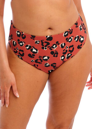 Kotiya Mid Rise Bikini Brief Terracotta Kotiya  Terracotta