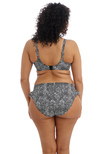 Elomi Pebble Cove High Leg Bikini Brief Black Pebble Cove Bikini Bottom Black