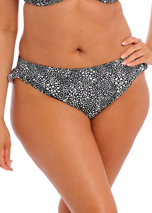 Pebble Cove High Leg Bikini Brief Black Pebble Cove  Black