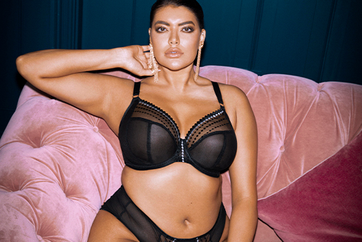 Ample Bosom - With a stunning new 'Kiss' design, the chic Matilda bra by  Elomi is the perfect Valentine's Day treat, don't you agree? This popular  bra is designed to offer excellent